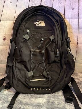 The North Face Isabella Black Backpack - Durable Everyday Pack